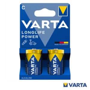Pilha Alcalina LR14/C 1.5V 2x Blister VARTA