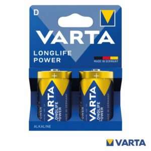 Pilha Alcalina LR20/D 1.5v 2x Longlife Power VARTA