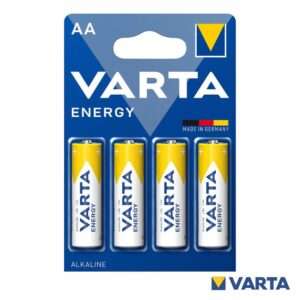 Pilha Alcalina LR6/AA 1.5V 4x Blister VARTA