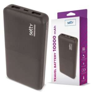 POWERBANK 10000MA C/ FICHA MICRO USB