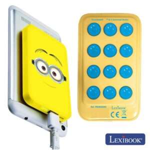 POWERBANK 4000MA C/ CABO USB E VENTOSAS MINIONS LEXIBOOK