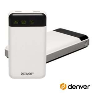 POWERBANK 12000MA C/ FICHA MICRO USB 2USB DENVER