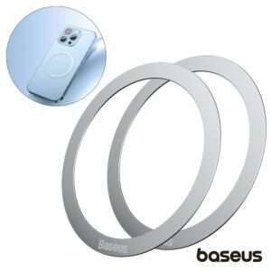 Adesivo Magn?tico 2x P/ Carregamento Indu??o/MagSafe BASEUS