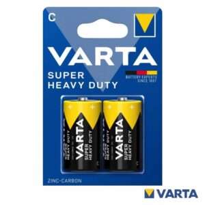 Pilha Zinco-Carv?o Superlife R14/C 1.5V 2x Blister VARTA