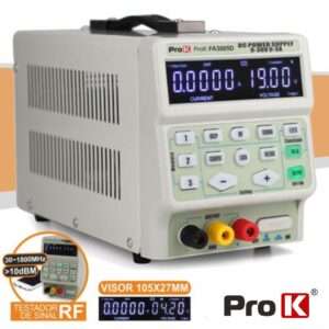 FONTE DE ALIMENTA??O DIGITAL 0-30V / 0-5A TESTADOR RF PROK