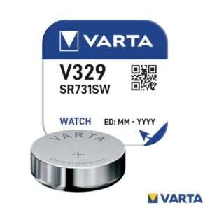 Pilha ?xido Prata Bot?o V329/SR731SW 1.55V VARTA