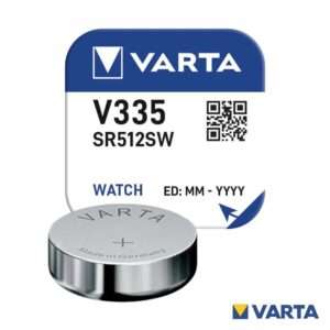 Pilha ?xido Prata Bot?o V335/SR512SW 1.55V VARTA
