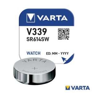 Pilha ?xido Prata Bot?o V339/SR614SW 1.55V VARTA