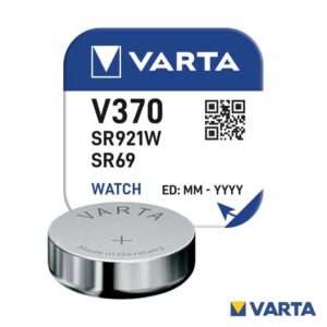 Pilha ?xido Prata Bot?o V370/SR921SW/SR69 1.55V VARTA