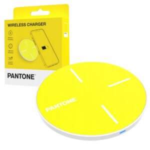 Carregador Por Indu??o Preto QI 15W PANTONE