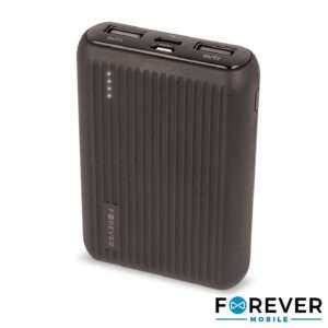 POWERBANK 10000MA C/ FICHA MICRO USB 2USB FOREVER