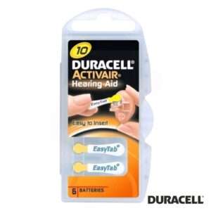 Pilha Bot?o DA10 Hearing Aid 6x Blister DURACELL