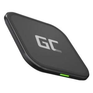 Carregador Por Indu??o Preto QI 15W GREEN CELL