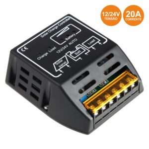 REGULADOR PAINEL FOTOVOLT?ICO 20A 12/24VDC