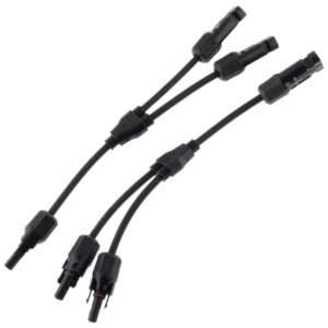 Conjunto de Adaptadores Em Y P/ Fichas Solares 2xMC4