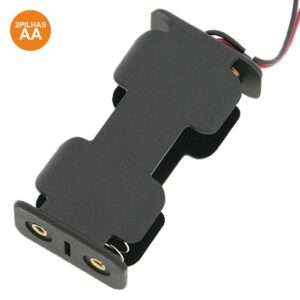 SUPORTE P/ 2 PILHAS AA