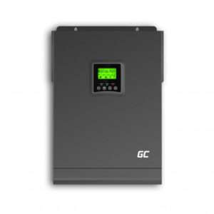 Inversor solar off-grid com carregador solar MPPT 48V->230V 3000VA 3000W onda pura - Green Cell