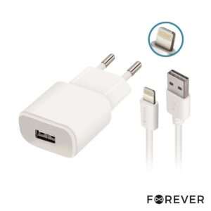 ALIMENTADOR COMUTADO + CABO LIGHTNING TIPO 2A FOREVER