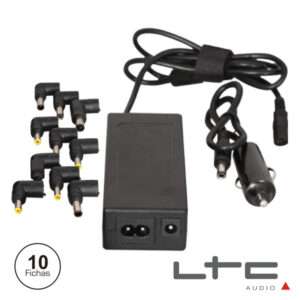 ALIMENTADOR SWITCHING 15-20V 120W 10FICHAS C/USB 12/220V LTC