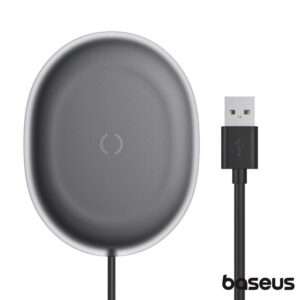 Carregador Por Indu??o Preto QI 15W BASEUS