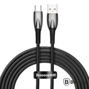 Cabo USB-A Macho P/ USB-C Macho 100W 2m Glimmer BASEUS
