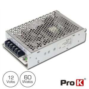 FONTE DE ALIMENTA??O INDUSTRIAL 12V 60W 5A PROK