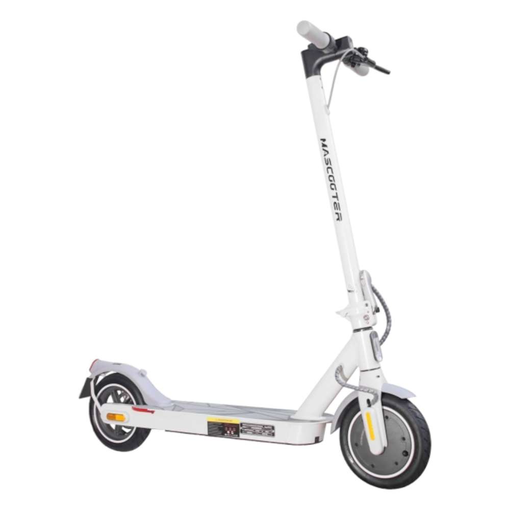 Mascooter S1 Essential Trotinete Elétrica 300W Autonomia até 20Km Branco MASCOOTER