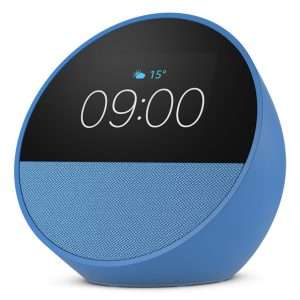 Amazon Echo Spot Assistente virtual Alexa Coluna Inteligente e despertador azul