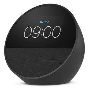 Amazon Echo Spot Assistente virtual Alexa Coluna Inteligente e despertador preto