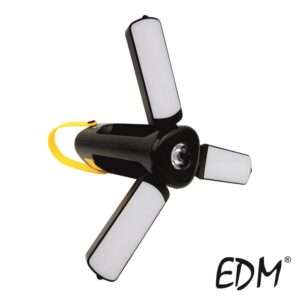 Lanterna Solar LED Dobravel Leaf 300lm C/ Painel Solar IP42