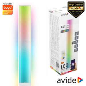 Tubo LED RGB+3000K 11.5W C/ Sensor Som Bluetooth WIFI AVIDE