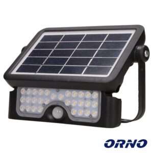 Candeeiro Solar LED 5W IP65 C/ Sensor Movimentos PIR ADVITI