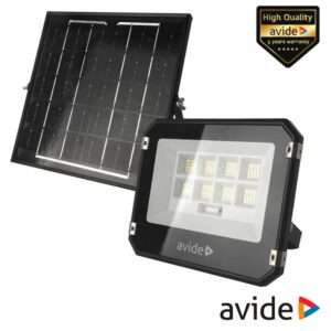 Foco LED Solar 50W CCT 6400K 700lm IP65 C/ Comando AVIDE