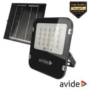 Foco LED Solar 50W 6400K 700lm IP65 C/ Comando AVIDE