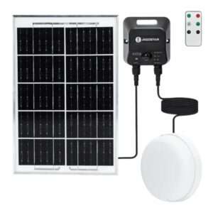 Aplique Exterior C/ Painel Solar C/ Sensor 70W 700lm 6500K