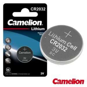 PILHA LITHIUM BOTÃO CR2032 3V 220MA BLISTER CAMELION