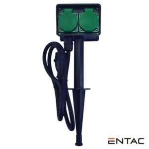 Extens?o El?trica 2x Schuko IP44 Exterior 1.5m