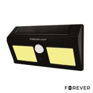 Candeeiro Exterior 3W 200lm 6000K C/ Sensor PIR Painel Solar