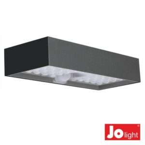 Aplique Exterior Solar C/ Sensor 6W 800lm Preto