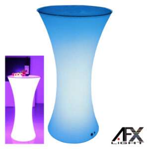 MESA LED P/ EXTERIOR COMANDO RGB BAT COMANDO IP65 AFXLIGHT