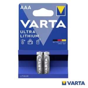 Pilha ULtra Lítio LR3/AAA 1.5V 2x Blister VARTA