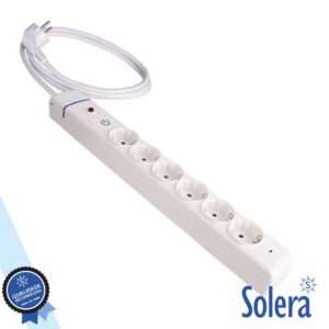 Tomada El?trica C/ 6 Sa?das Interruptor 1.5M ION SOLERA