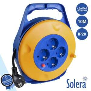 EXTENS?O TOMADA EL?TRICA C/ 4 SA?DAS 10M SOLERA