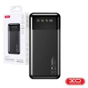 Powerbank 10000mAh 1 USB-A / 1 USB-C / 1 Lightning Preto XO