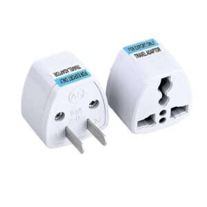 Ficha Adaptador Viagem USA-Universal EUA/Canadá/México/China/Japão Type A